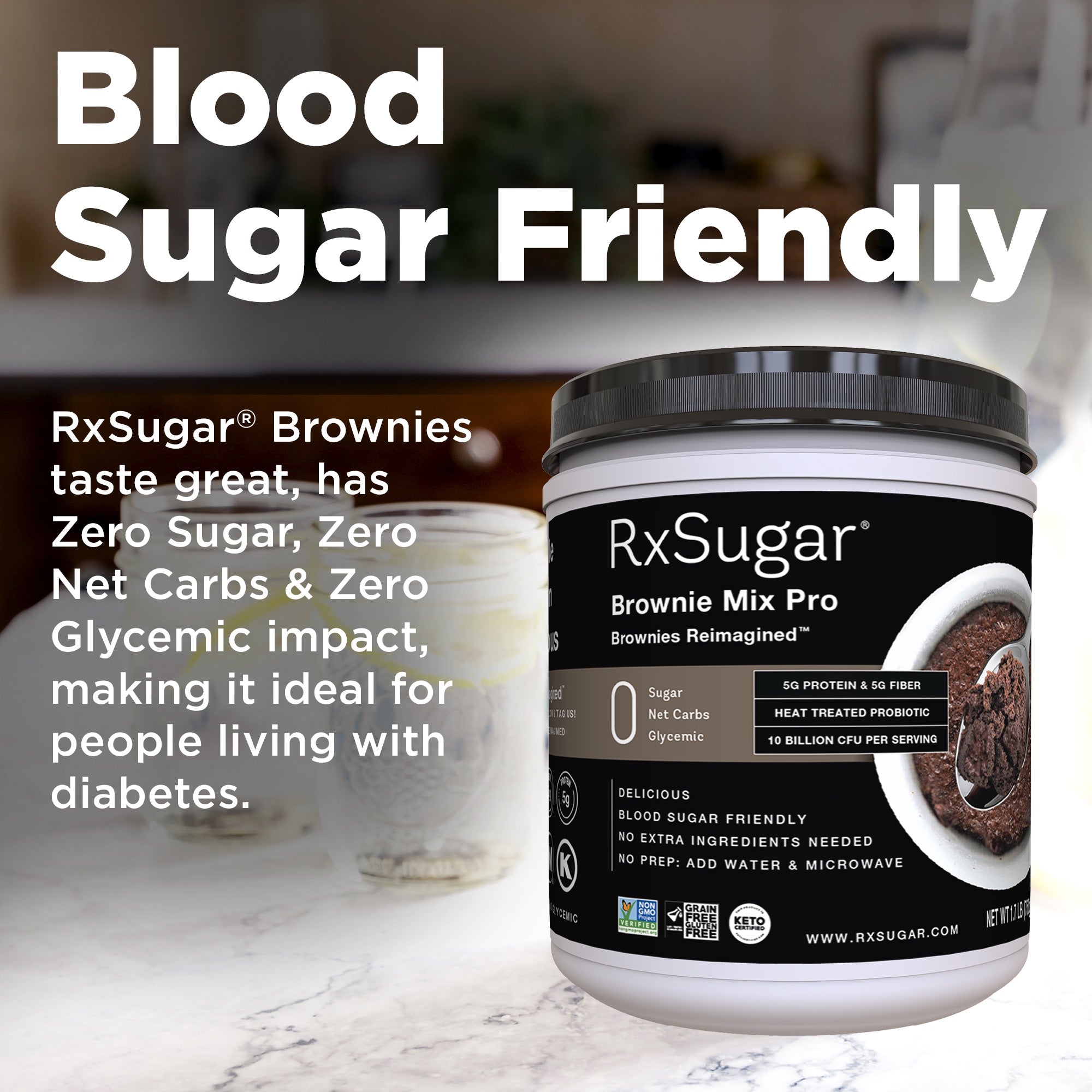 RxSugar Brownie Mix Pro