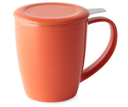 Curve Tall Tea Mug With Infuser