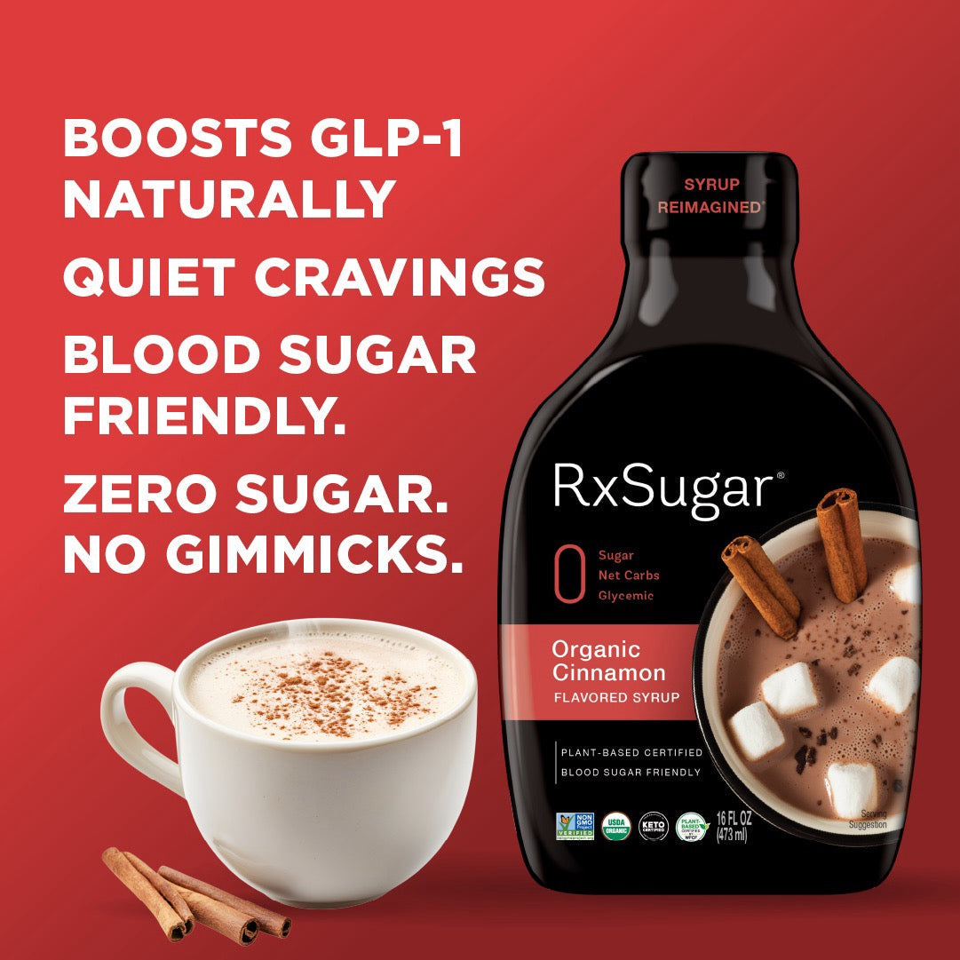 RxSugar Organic Cinnamon Syrup
