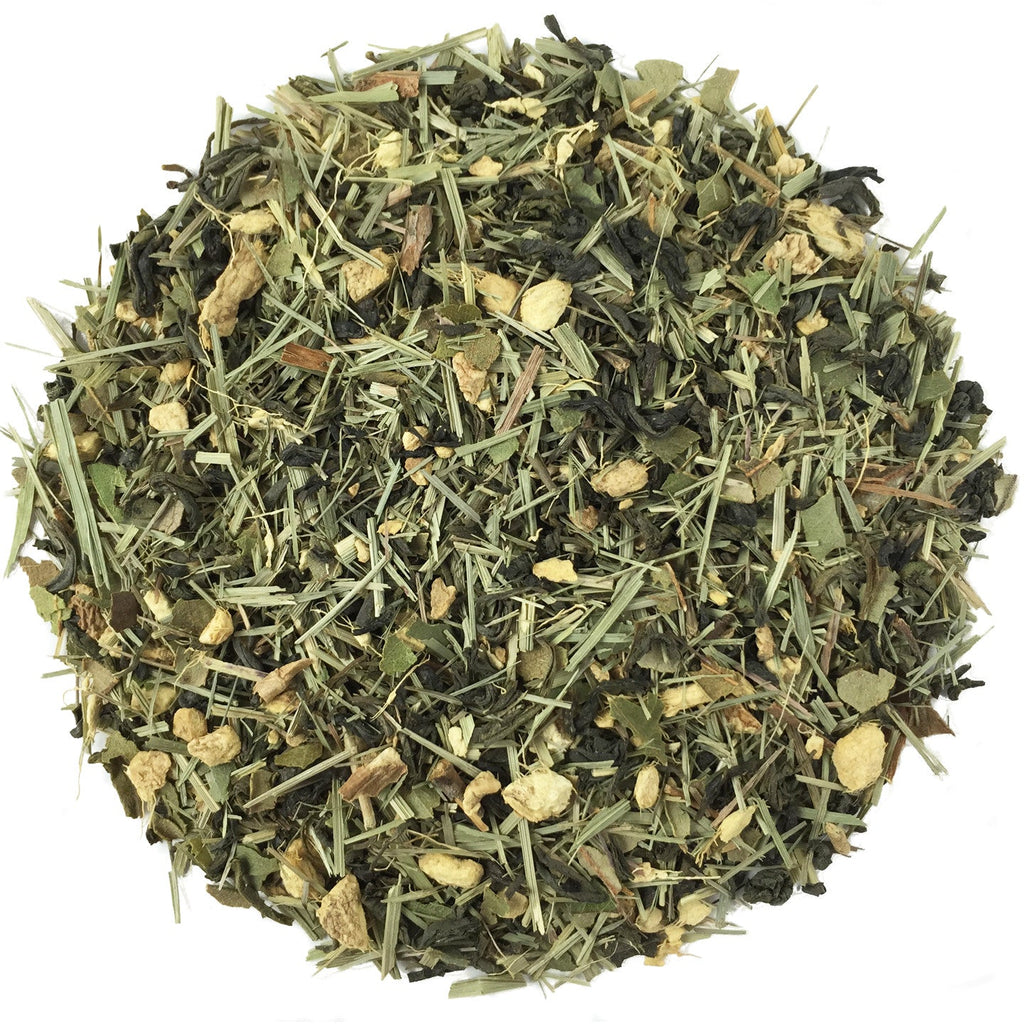 Lemon Ginger Snap Green Tea-Organic