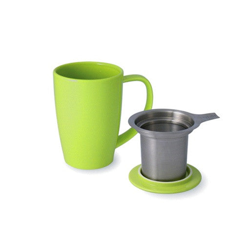 Curve Tall Tea Mug With Infuser